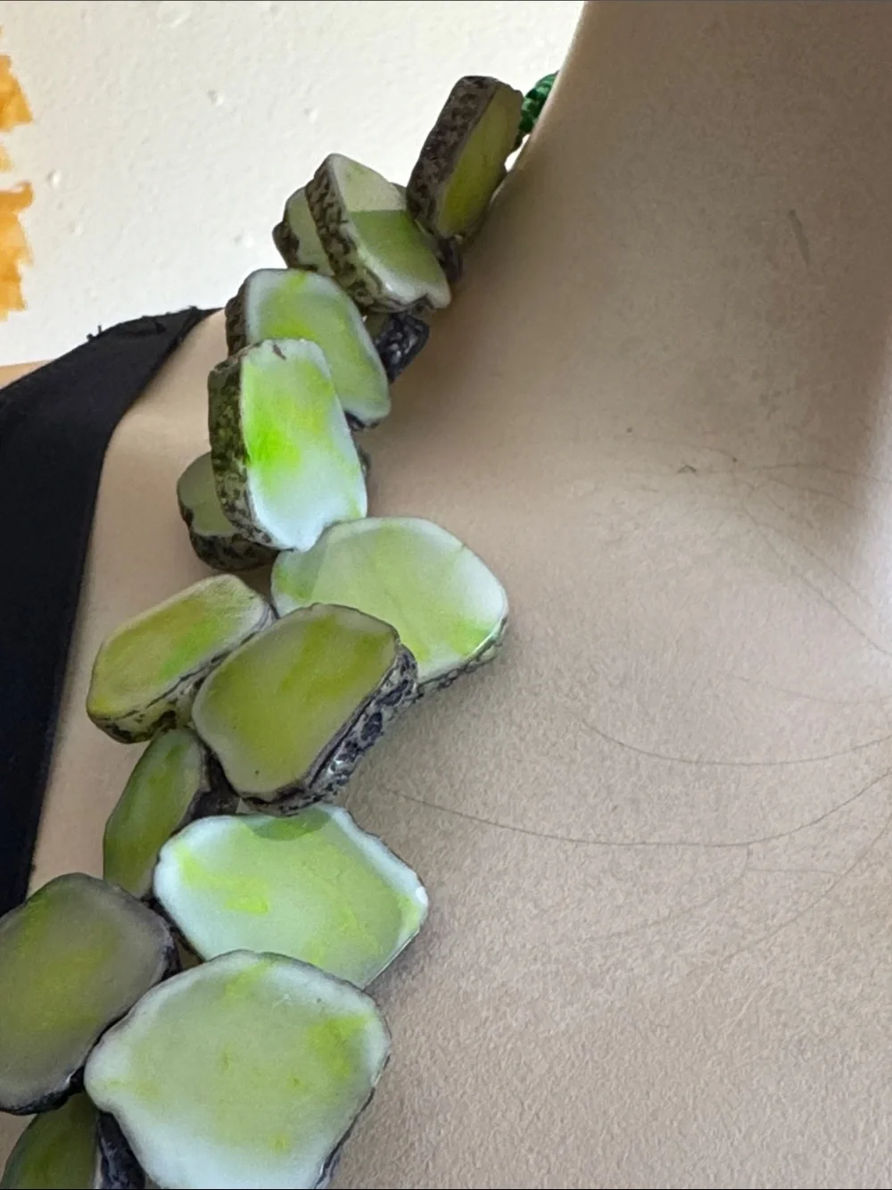 Asian Artisan Agate Gemstone Necklace